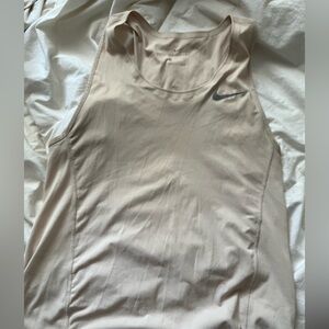 Nike Light Beige Athletic Tank